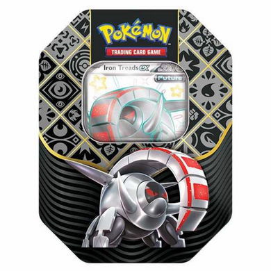 Pokemon TCG: Scarlet & Violet 4.5 Paldean Fates Tin – Iron Treads