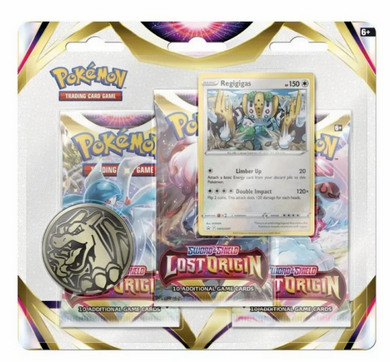 Pokemon TCG: Sword & Shield 11 – Lost Origin 3-Pack Booster Display