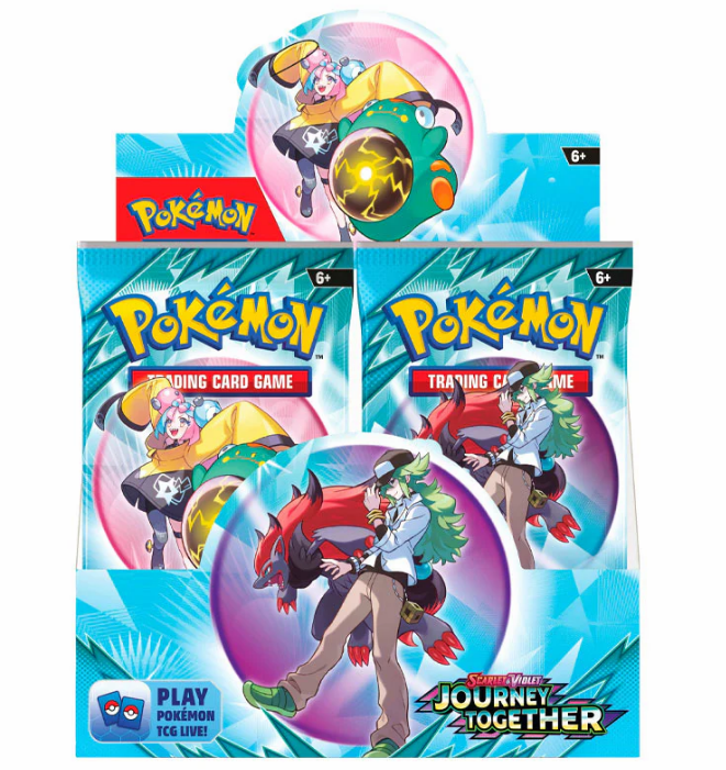 Pokemon TCG: Scarlet & Violet 9 Journey Together - Booster CDU (36) Paladin Toys ltd Pokemon TCG: Scarlet & Violet 9 Journey Together - Booster CDU (36) Paladin Toys ltd