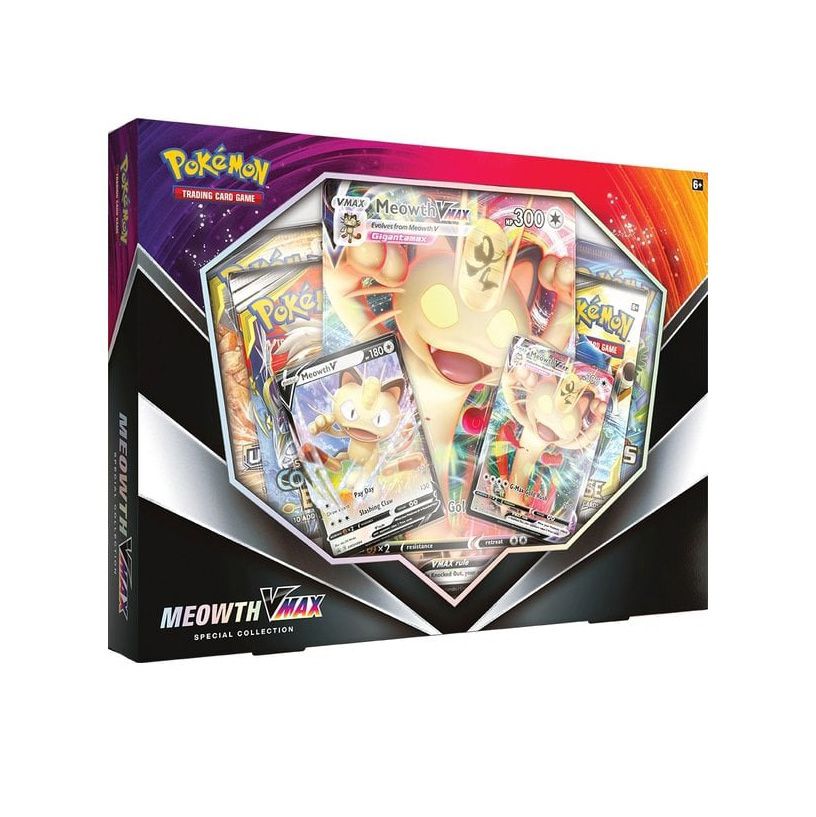 Pokemon POK80412 TCG: Meowth VMAX Box…