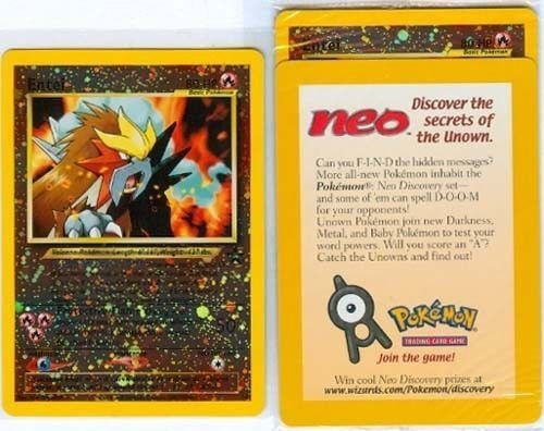 Pokemon Card - Black Star Promo #34 - ENTEI