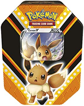 MINT Pokemon V Power Tin Featuring Eevee V…