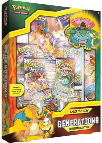 Pokémon POK80420 TCG: TAG Team Generations Premium Collection, Mixed Colours…